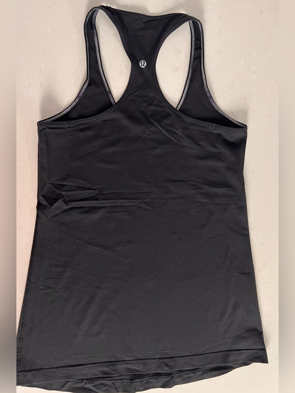 lululemon athletica Black Racerback Performance Tank size 10